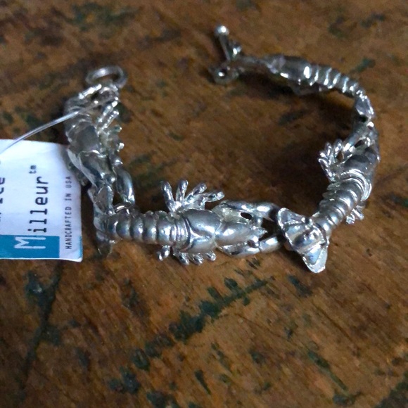NWT RARE Designer Lobster Bracelet - Picture 5 of 5